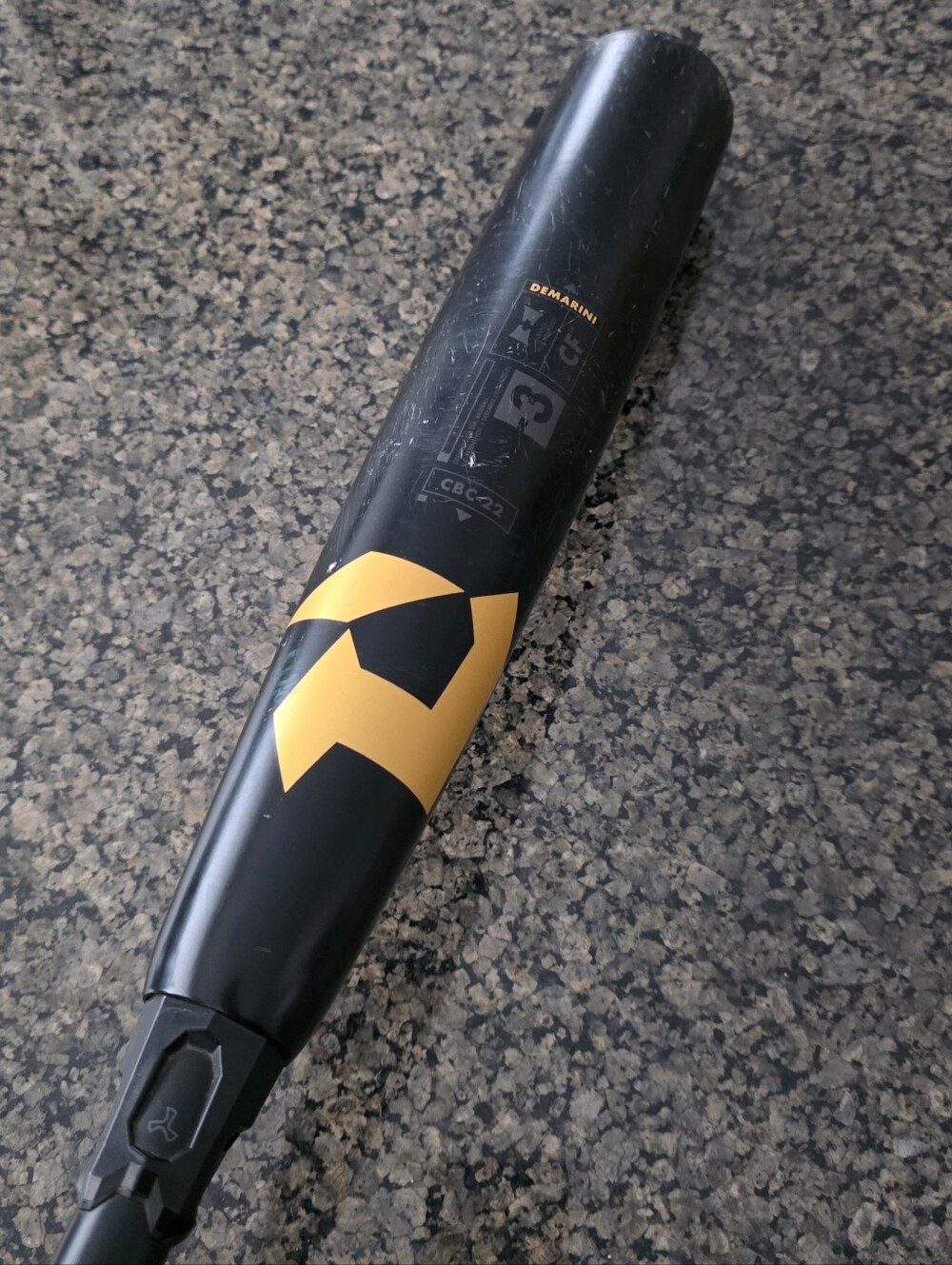 DeMarini 2022 CF BBCOR Baseball Bat -3|30" 27oz|CBC-22| paraflex plus composite